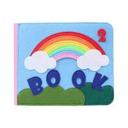 Interactive Felt Cloth Book for Children