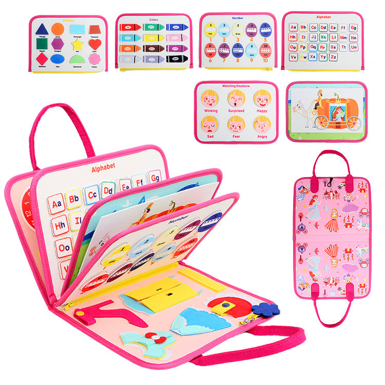 Felt Learning Board for Early Education
