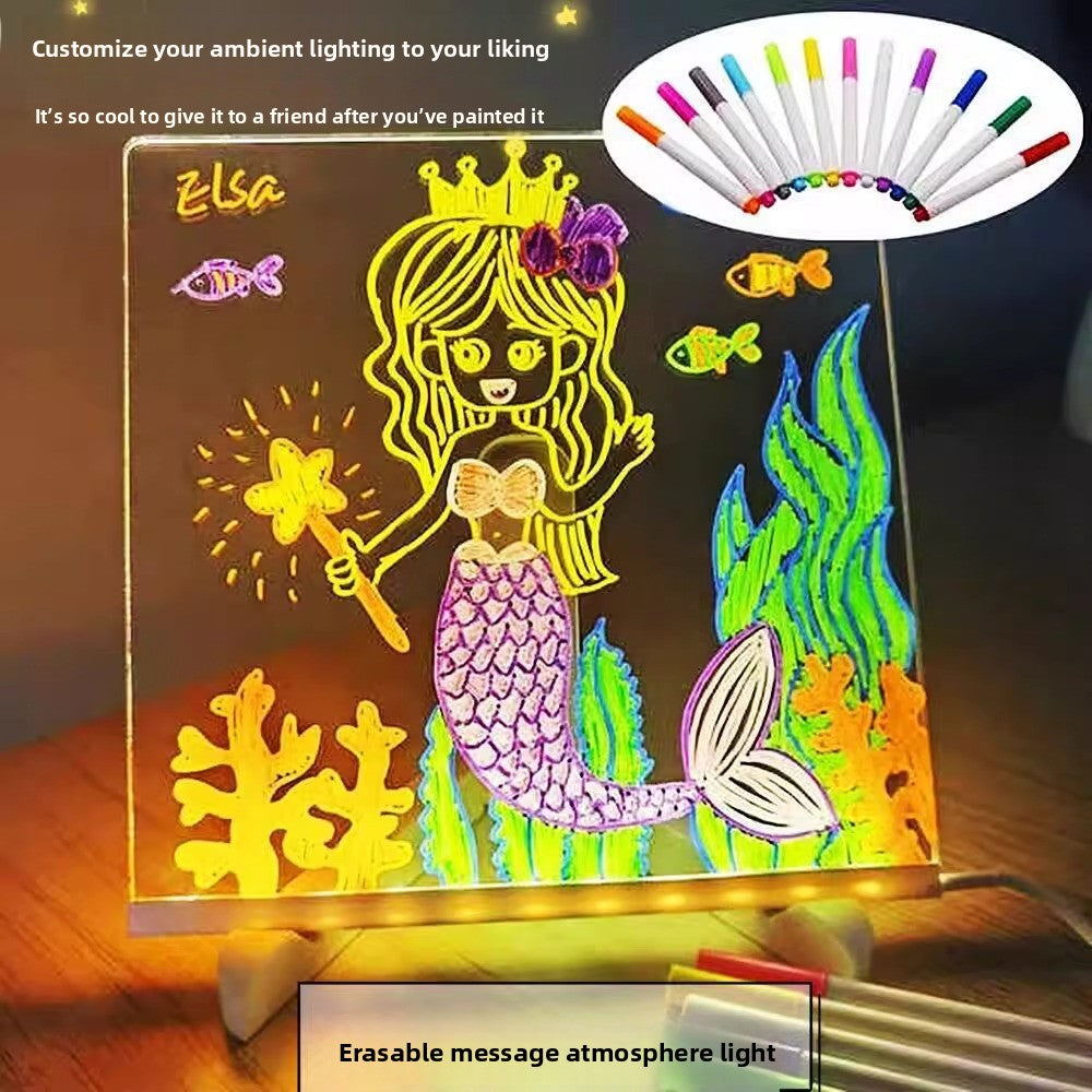 LED Drawing Board for Kids Creative Practice