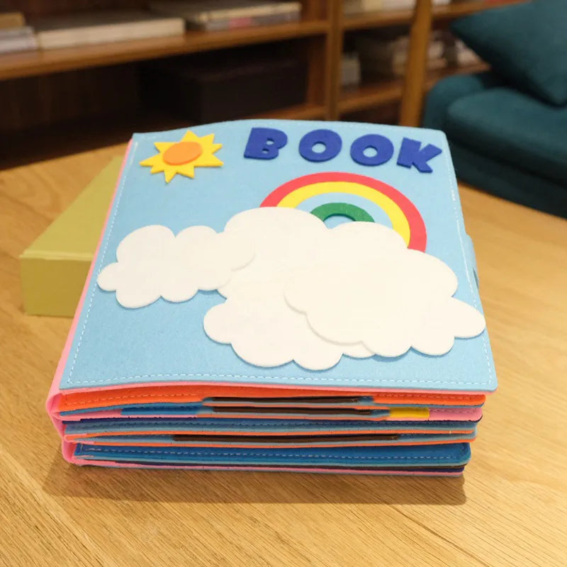 Cuddle & Learn: Montessori Series Children's Baby Cloth Book! 📚👶