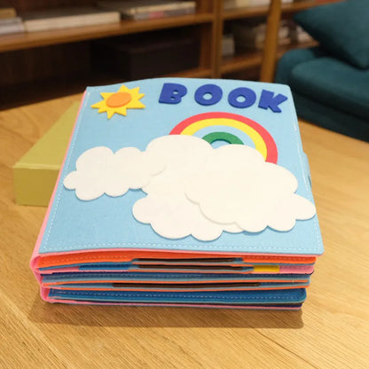 Cuddle & Learn: Montessori Series Children's Baby Cloth Book! 📚👶