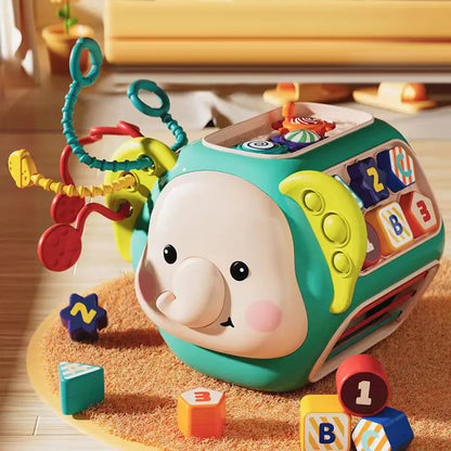 Explore & Engage: Multifunctional Cartoon Educational Octahedron Toy! 🌟🎶