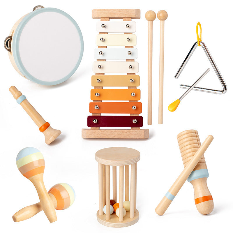 Wooden Orff Music Set for Kids