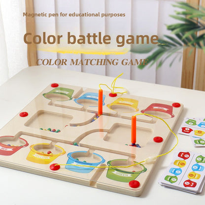 Wooden Magnetic Learning Toy Set