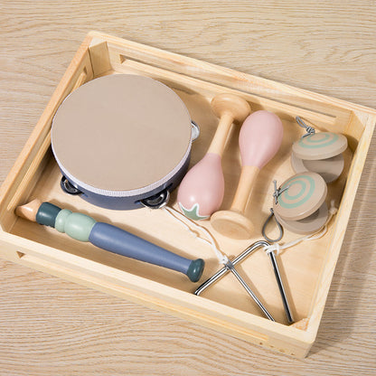 Montessori Wooden Musical Instrument Set