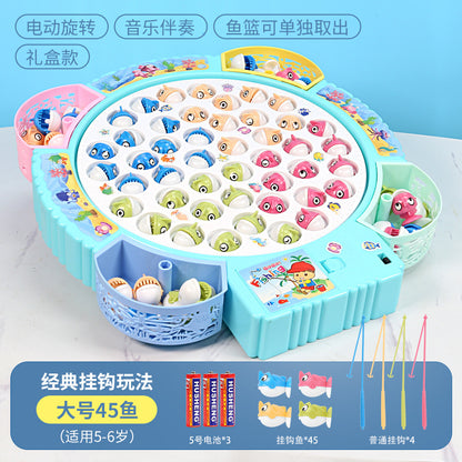 Electric Fishing Game Toy for Kids