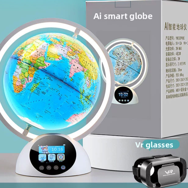 Interactive AR/VR Globe for Kids with 30 AR Themes