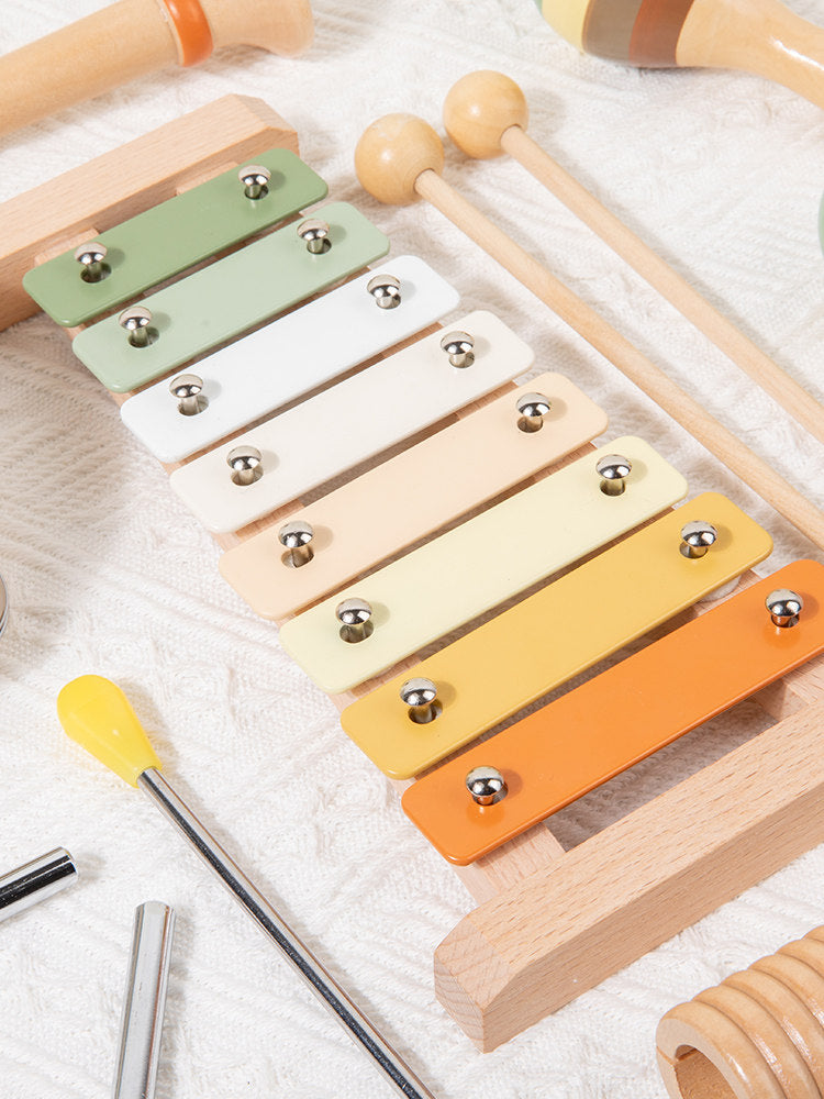 Montessori Wooden Musical Instrument Set