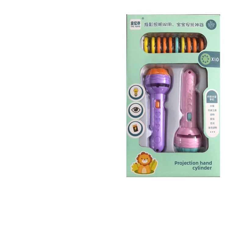 Projection Flashlight for Kids – Picture Card Options
