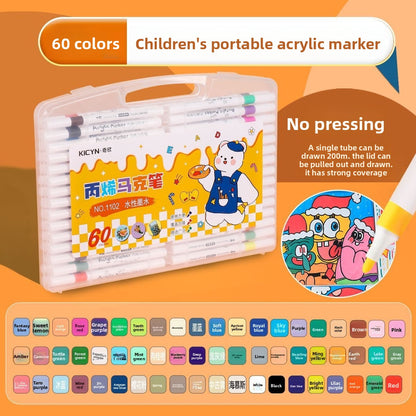 Quick-Drying Watercolor Marker Set for Kids