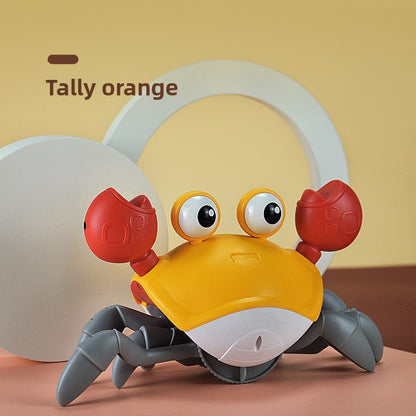 Rechargeable Electric Crab Toy with Music and Lights
