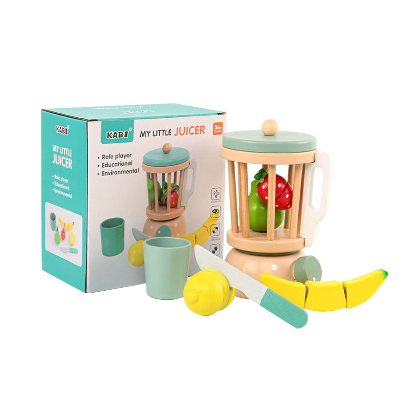 Wooden Pretend Kitchen Appliances – Blender & Juicer Options