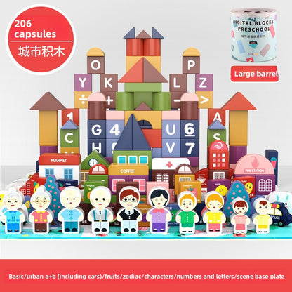 Creative Large Blocks Set 206pcs