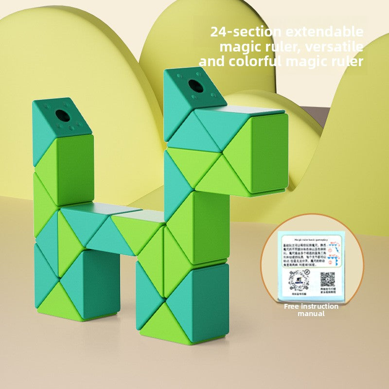 Magic Ruler STEM Building Toy for Kids