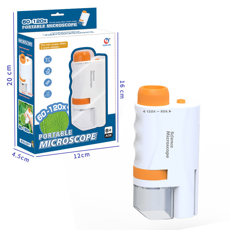 Portable Microscope Kit for Kids Multifunctional optical microscope