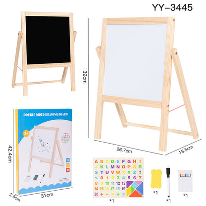 Double-Sided Drawing Board for Kids