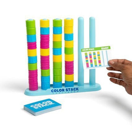 Color Stacking Challenge Game for Kids