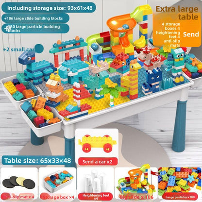 Large Building Block Table for Kids