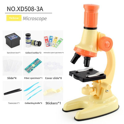 Portable Microscope Kit for Kids Science