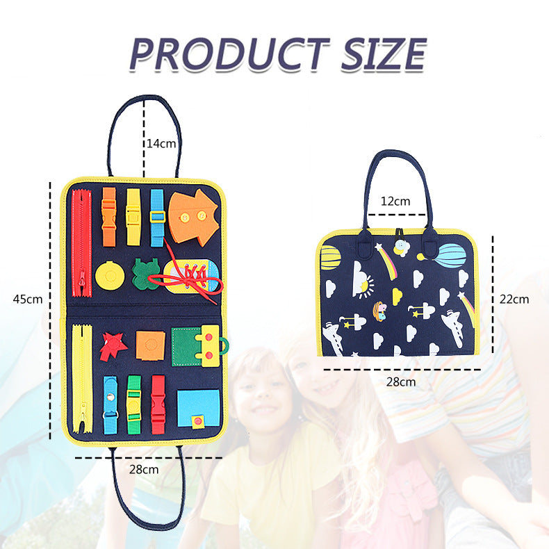 Felt Learning Board for Early Education