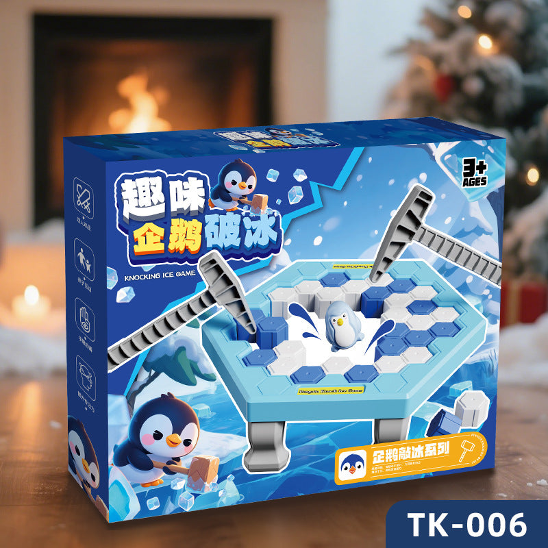 Penguin Ice-Breaking Game – Size & Wall Options