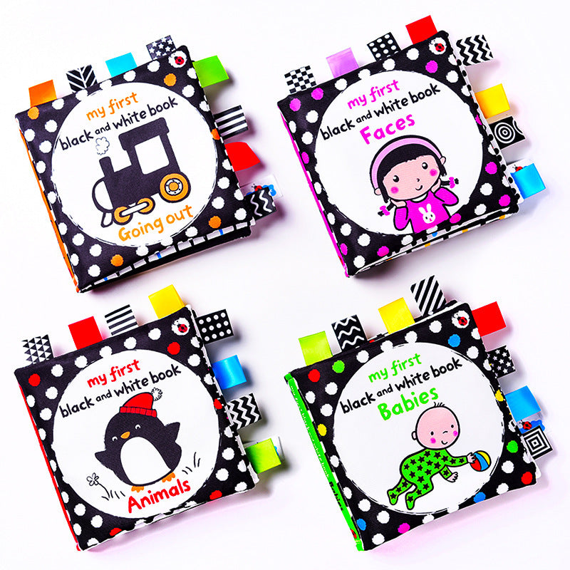Black and White Cloth Book for Babies