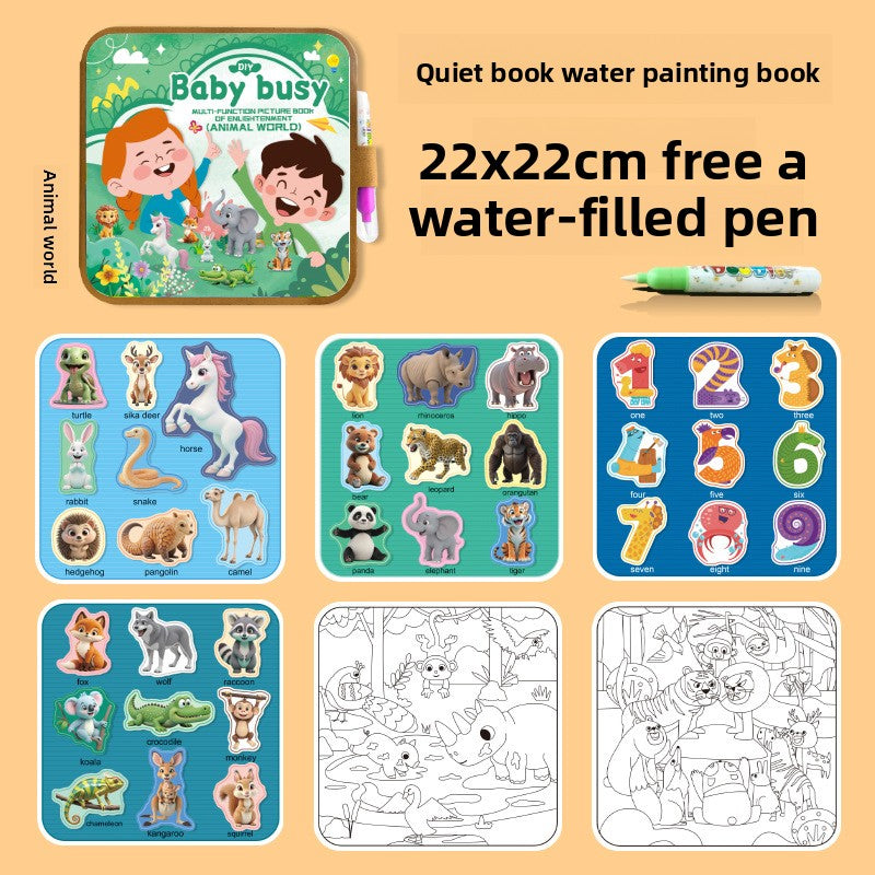 Reusable Water Drawing Book for Kids