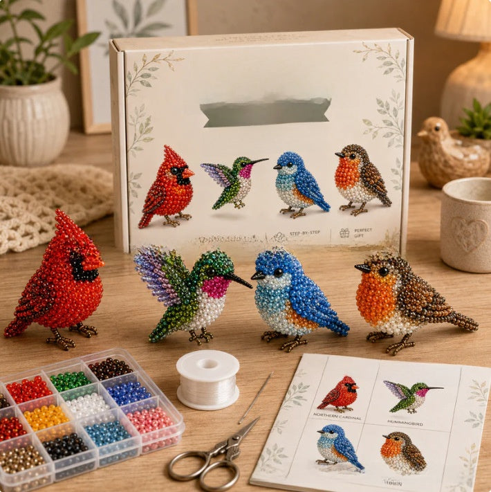 3D Beaded Animal Craft Kit