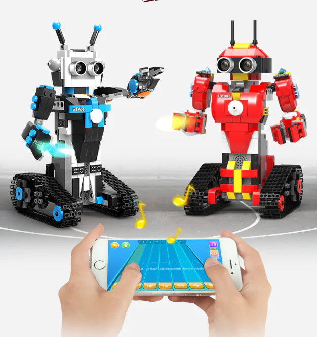 Code & Create: Smart Programming Building Block Robot Educational Toy! 🤖💡
