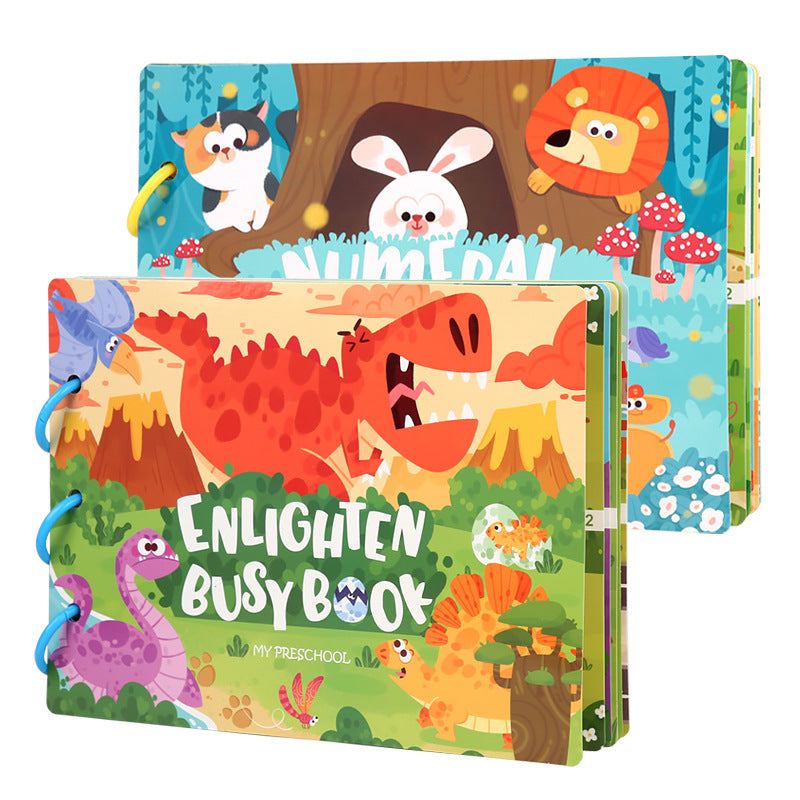 Educational Quiet Sticker Book for Kids