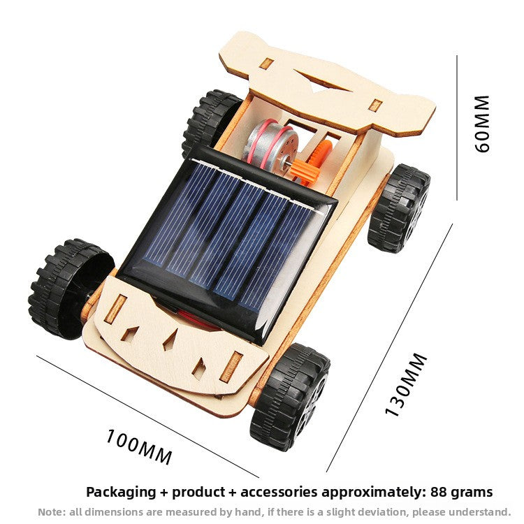 Solar-Powered DIY Science Car Building Kit