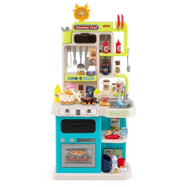 95-Piece Corner Play Kitchen Set for Kids