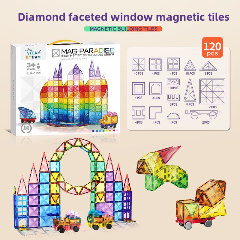 Sparkle Tile Building Set 120pcs GiftBox
