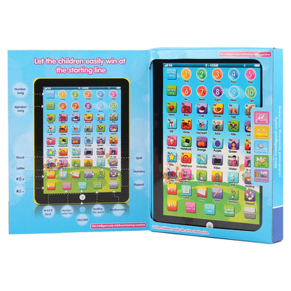 Baby Tablet Educational Toys Boy Girls Toy for 1-6 Year Old Toddler Learning English Birthday Christmas Gift for Kids