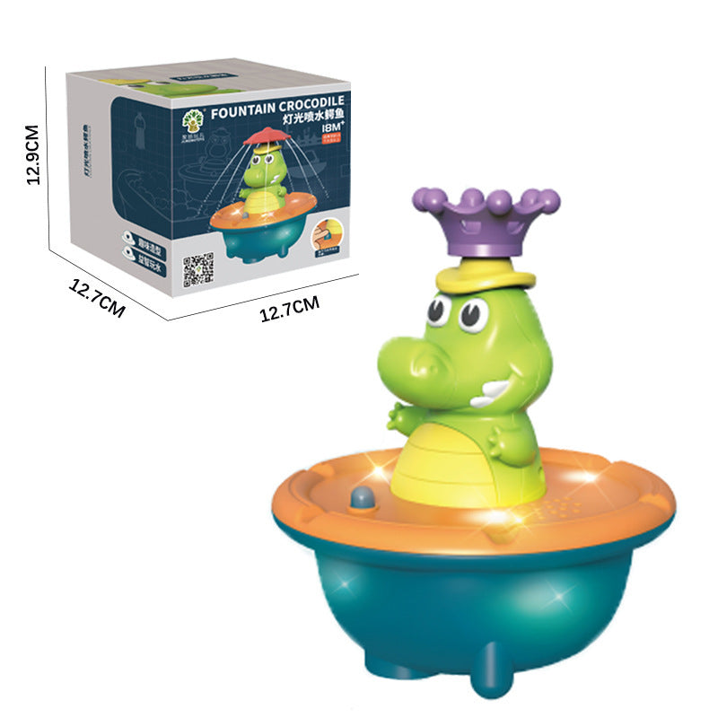 Water Spray Crocodile Bath Toy