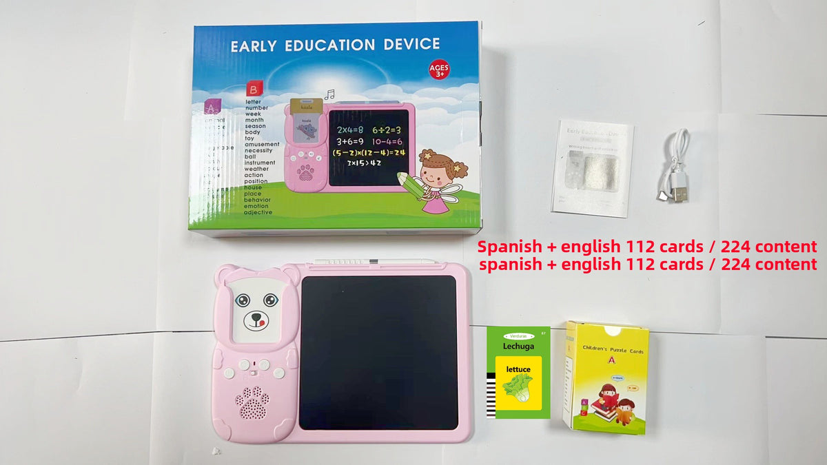 8.5-Inch Talking Card Reader with Writing Board
