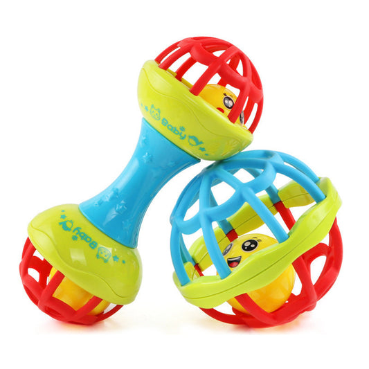 Soft Baby Rattle Ball & Dumbbell Rattle – Variant Options