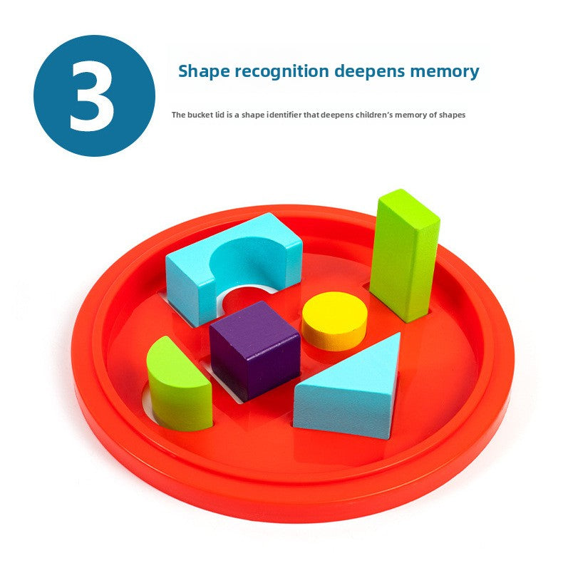 Wooden Building Blocks for Kids