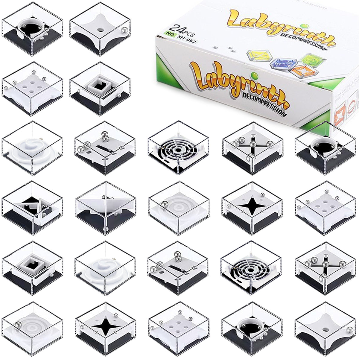 Mini Ball Maze Puzzle – 3.5 cm