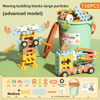Soft Building Blocks Set for Kids Flagship Model 158pcs