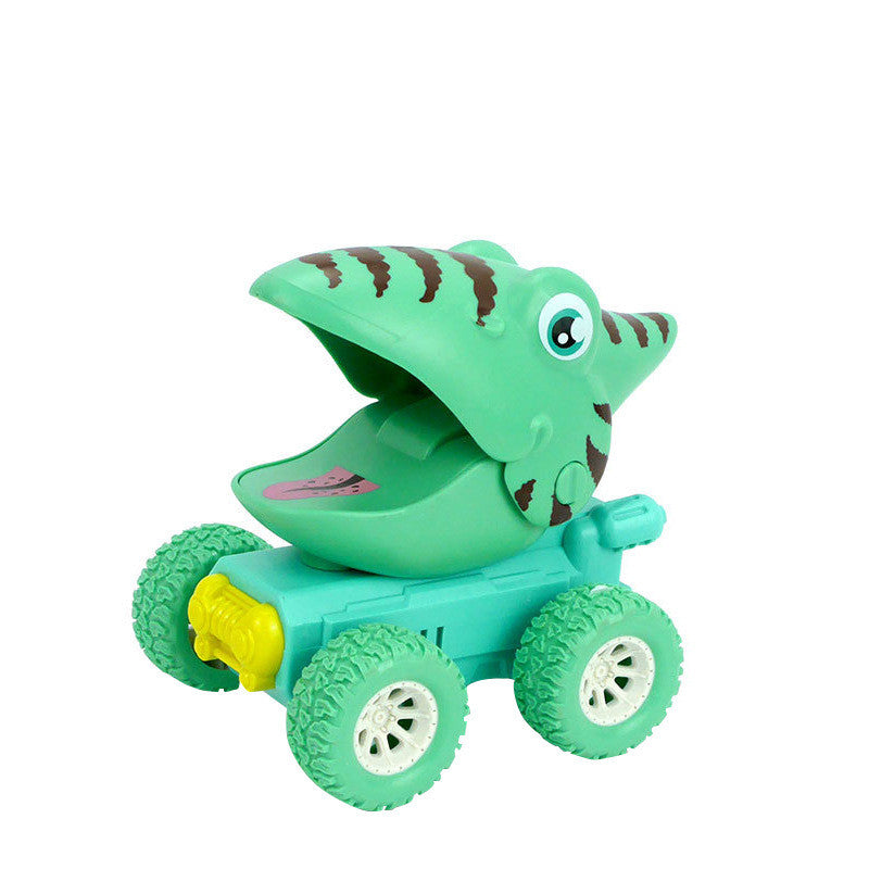 Dinosaur Push-and-Go Sliding Car Toy K 1PCS