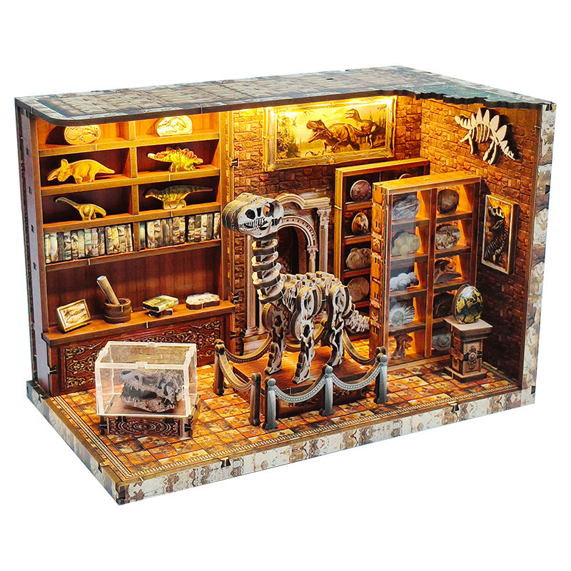 Dinosaur Research Cabin DIY Building Kit