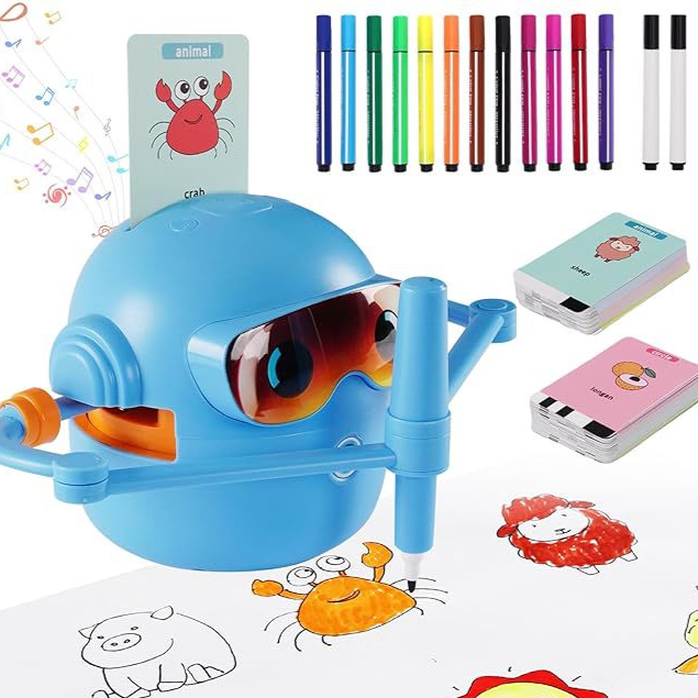 USB-Rechargeable Drawing Robot for Kids
