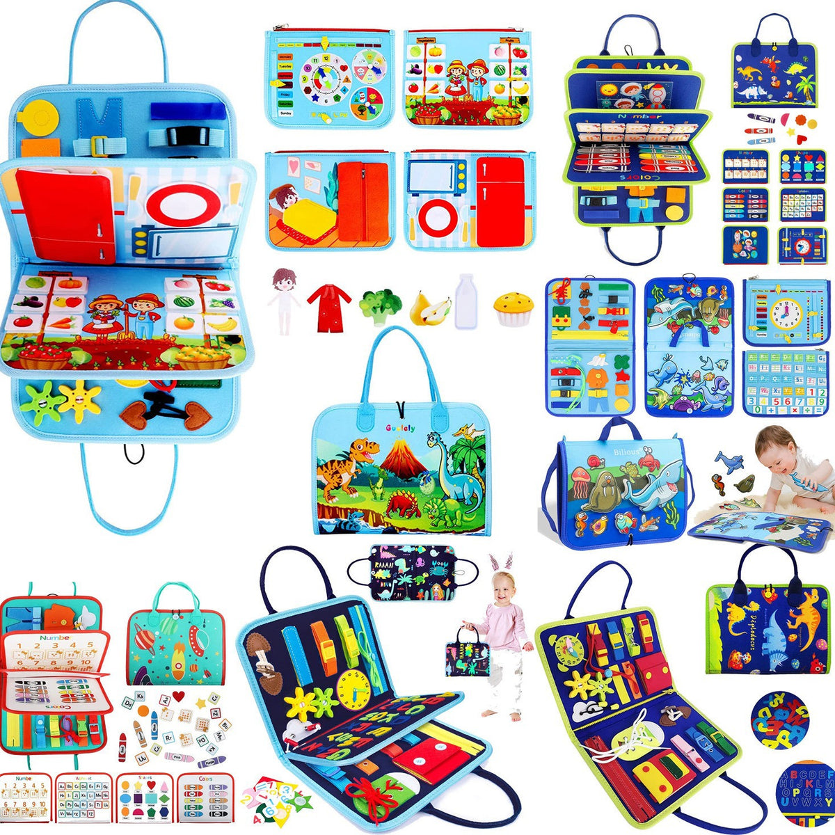 Felt Activity Learning Board – Theme & Page Options