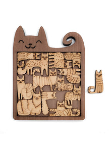 Wooden Animal Puzzle for Kids