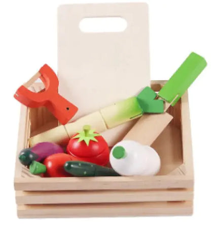 Cook, Cut & Learn: Simulation Kitchen Series Montessori Play House! 🍓🔪