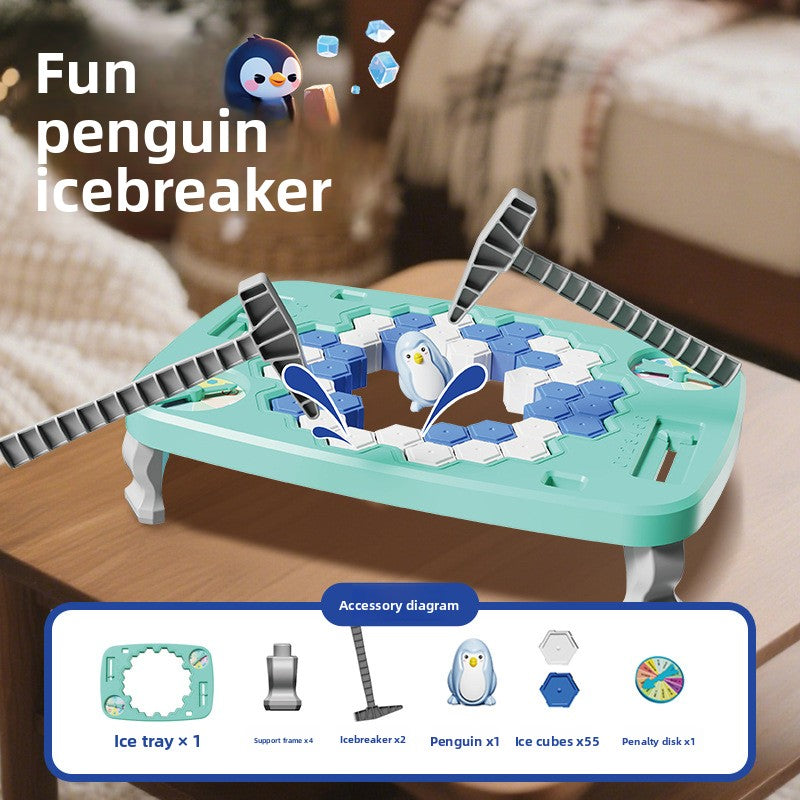 Penguin Ice-Breaking Game – Size & Wall Options