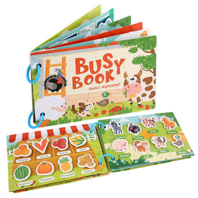 Children’s Busy Book with Themed Activities