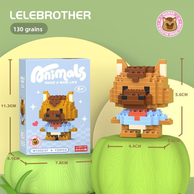 Animal Building Blocks for Creative STEM Play