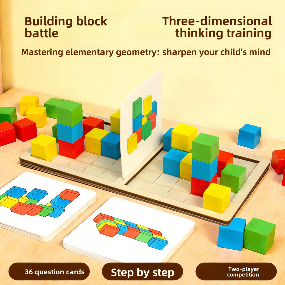 3D Logic Building Block Game for Kids
